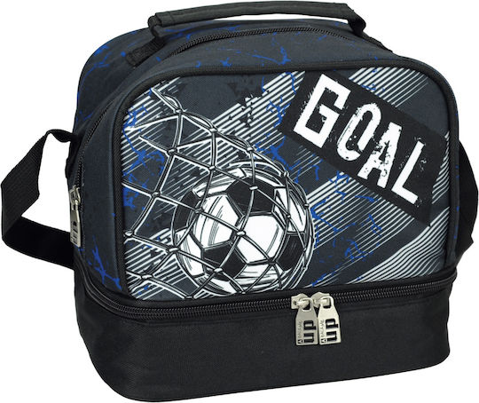 Back Me Up Schulische Isothermische Lunch-Hülle 3Es Mehrfarbig Fußball 20 x 15 x 21cm