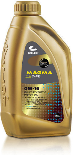 Cyclon Magma T-FE Synthetic Car Oil 0W-16 1lt