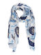Folli Follie Damen Schal Blau