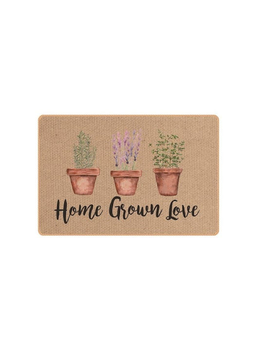 Chios Hellas Miami Kitchen Mat Runner with Anti-slip Underlay Beige 50x115εκ.