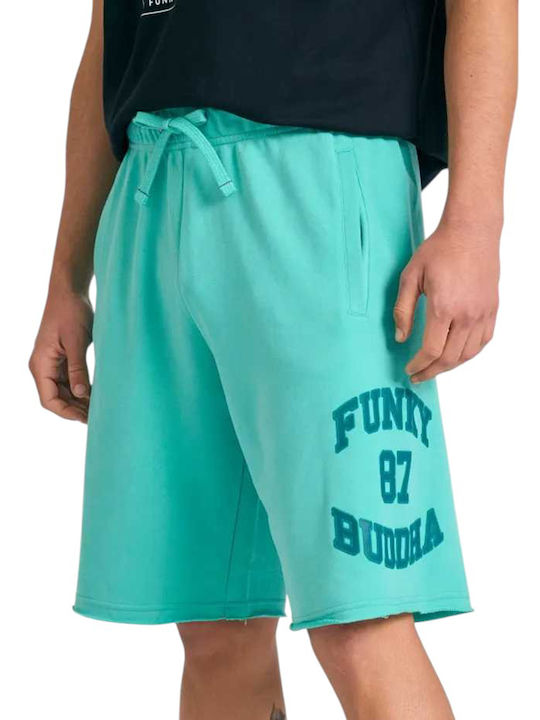 Funky Buddha Ανδρική Βερμούδα Car Green