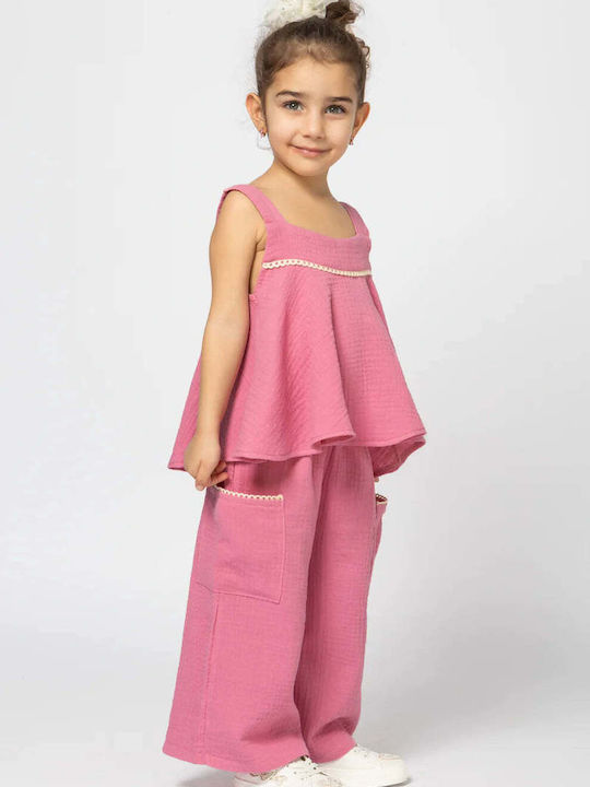 Domer Kids Set with Pink Pants 2 Pieces