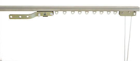 Șină dublă pentru perdea 200cm Grace Alb 660205 200cm