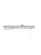 Oval Single Curtain Track 200cm Grace Nickel 670203 200cm