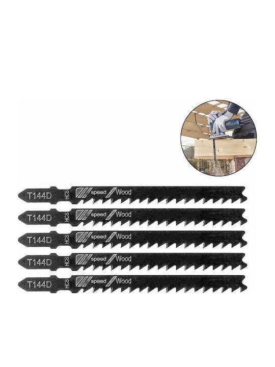 Lame de ferăstrău pendular lemn 100mm 5 bucăți T144d OEM