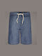 Kids' Shorts/Bermudas Fabric Dark Azur