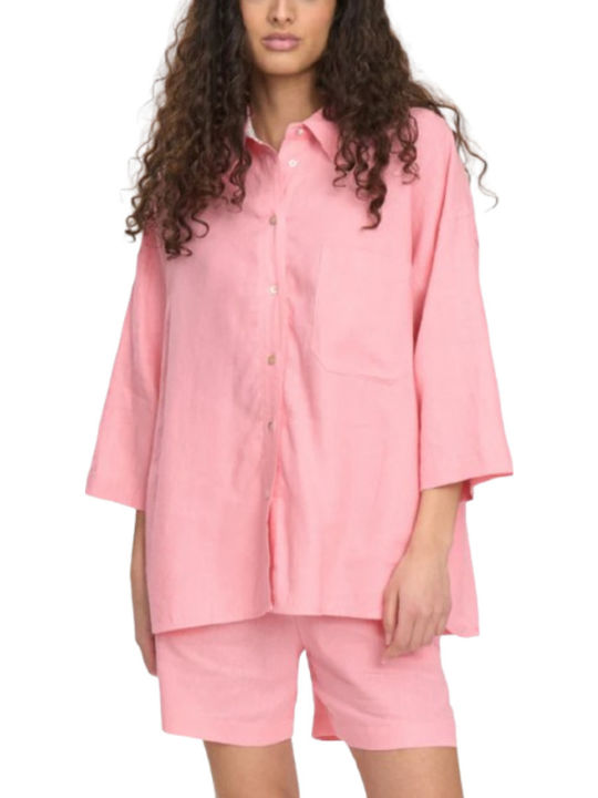 Numph Γυναικείο Πουκάμισο Flamingo Pink
