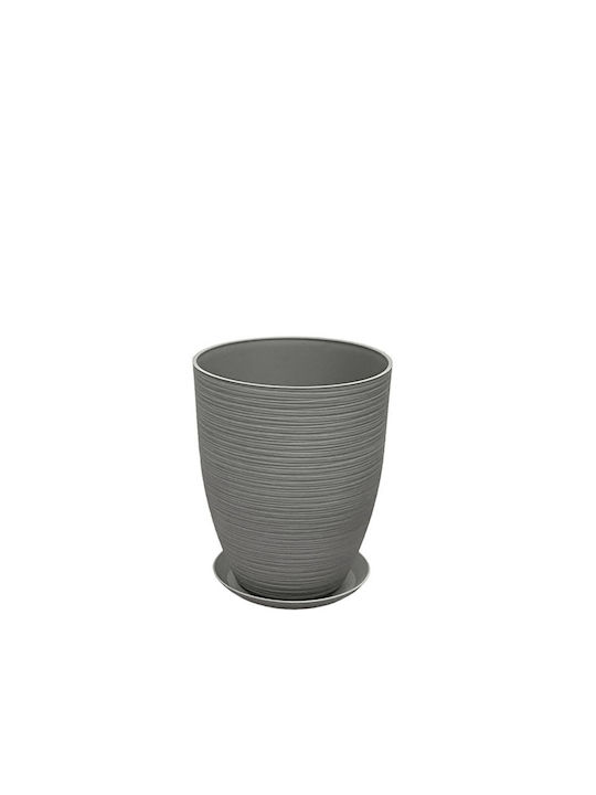 Marhome Κασπώ Πέτρινο Γκρι 28x28x34.5εκ.