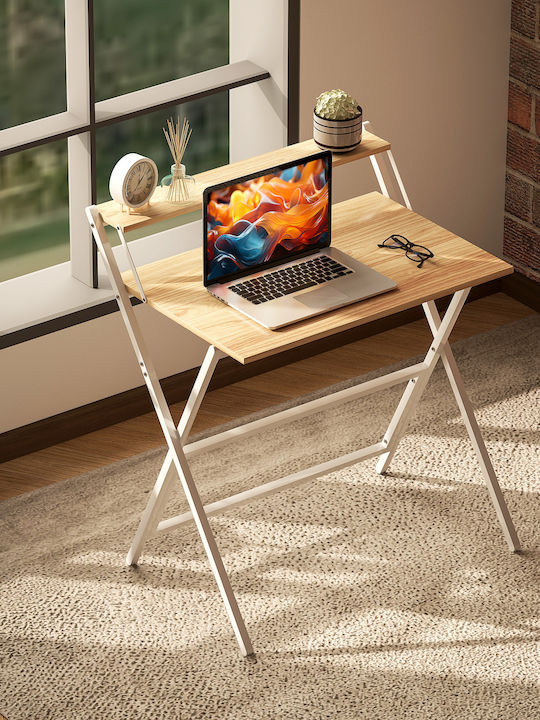 Desk Wooden White 81.5x62x86.5cm