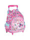 Must Team School Bag Trolley Kindergarten Pink 8Liters