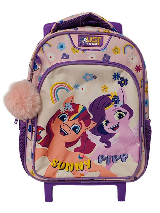 Must Team My Little Pony Sunny Pip School Trolley Bag Kindergarten Pink 8 Litre 27 x 10 x 31 cm