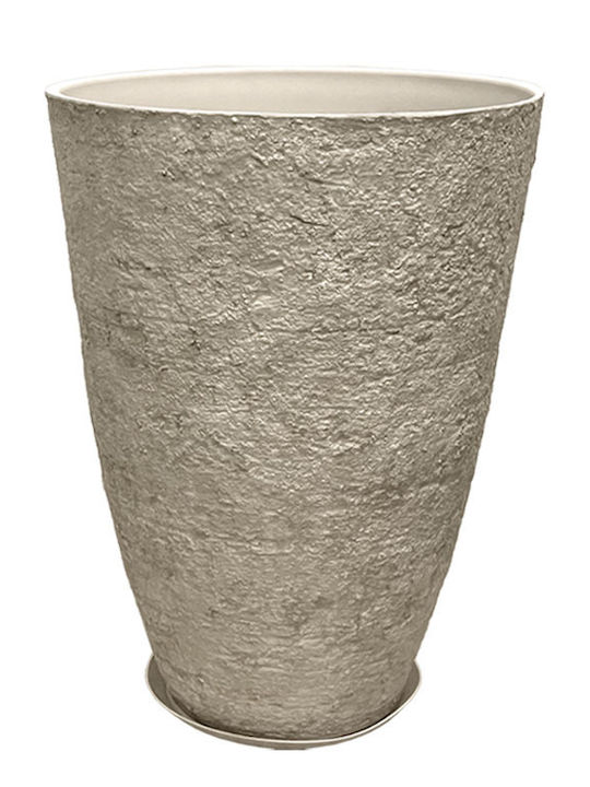 Marhome Planter Stone Gray 51x51x71cm.