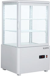 Karni Refrigerated And Freezing Tabletop Display Case With Capacity 58lt