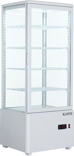 Karni Kühl- & Tiefkühlvitrine Tischgerät mit Kapazität 98Es 44.7x40x111.9cm