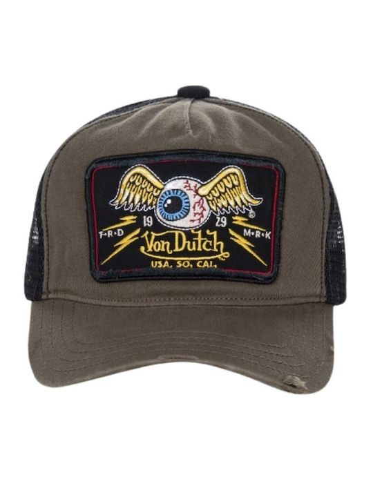 Кепи Von Dutch Vd 0 Cas1 Truck06 Хаки-vd 0 Cas1 Truck06-хаки
