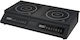 Karni Electric Cooktop Inductive 7kW 75x43x14.5cm