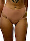 Bikini Slip Hohe Taille Nude