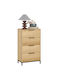Comoda pentru Dormitor cu 4 sertare Open Café 62x35x105buc
