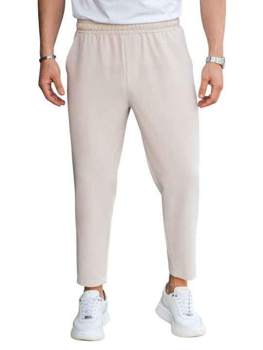 Henry Clothing Παντελόνι Beige