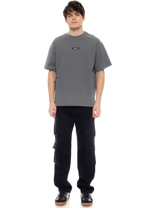 Hose Cargo in Weitem Schnitt Black