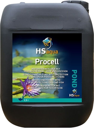 Dechlorinator Water Conditioner Fish Skin Protection Pond Hs Aqua Pond Procell 2500 Ml 100,000 L