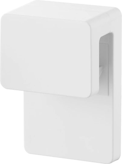 Yamazaki Wall Clips Toothpaste Toothbrush White Set of 2 Tower 4x2.7x6 Yamazaki Wall Clips Toothpaste Toothbrush White Set of 2 Tower 4x2.7x6