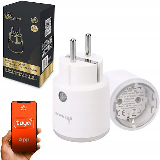 Extralink Smart Μονόπριζο με Διακόπτη και Τηλεχειριστήριο