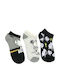 Peanuts Worldwide LLC Damen Socken Grey 3Pack