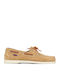 Portland Men's Suede Boat Shoes Beige