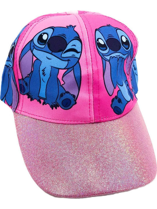 Setino Kids' Hat Jockey Fabric Sunscreen Pink