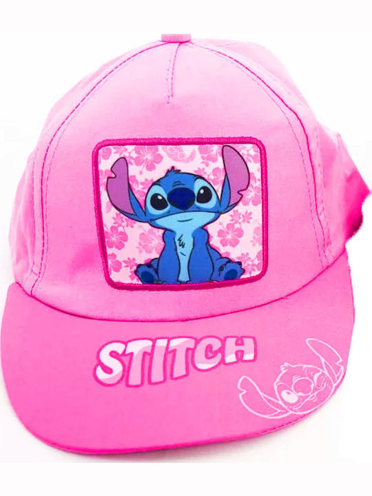 Setino Kids' Hat Jockey Fabric Sunscreen Pink