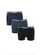 1012 Slipuri pentru bărbați Black/anthracite/blue 3Pachet