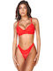 Comfort Underwear Set with Bra & String Red