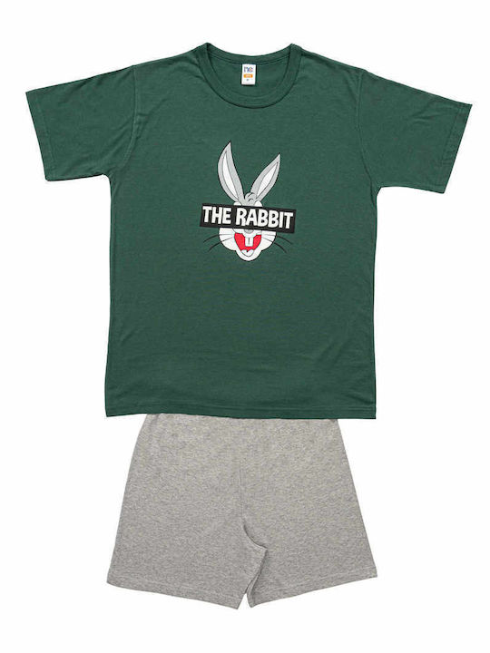Nina Club Men's Summer Pajamas Set Olive