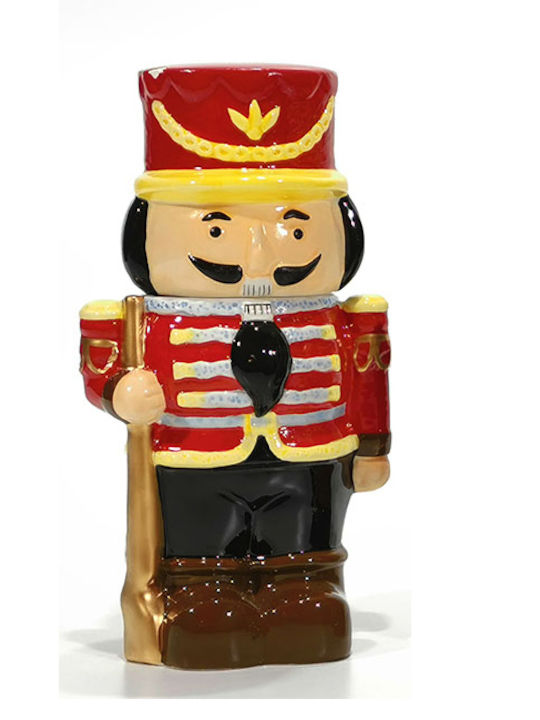 General Trade Nutcracker de Crăciun din Porțelan Înălțime 23cm.