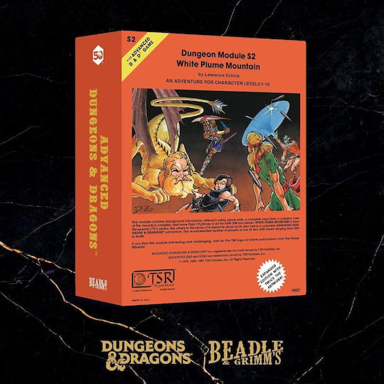 Dungeons & Dragons Module Dice Set White Plume Mountain