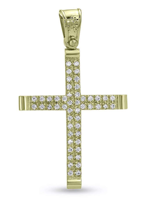 CHrysolithos Women's Gold Cross 9K