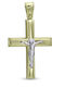 CHrysolithos Men's Gold Cross 9K