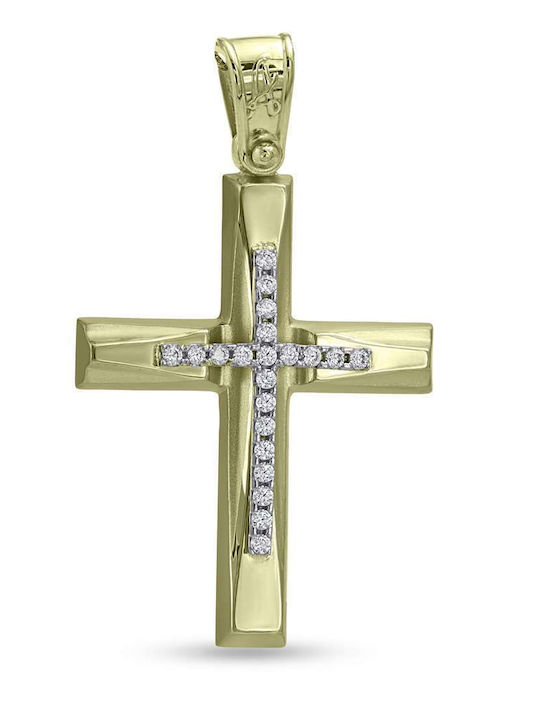 CHrysolithos Women's Gold Cross 14K