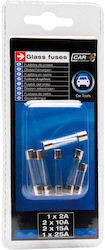 Carplus Glassautosicherungen Set mit 6 Stück 3505122 Carplus Glassautosicherungen Set mit 6 Stück 3505122