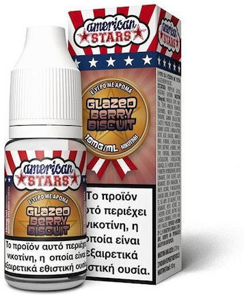 American Stars Ready-to-use E-Liquid Glazed with Fruity / Nuts Flavor 3mg 10ml