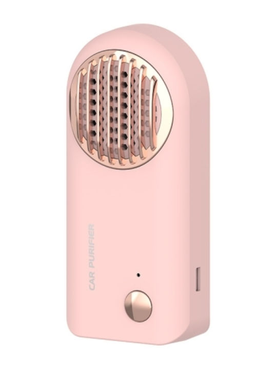 Shoe Cabinet Deodorizer Car Mini Air Purifier Toilet Deodorant Pink