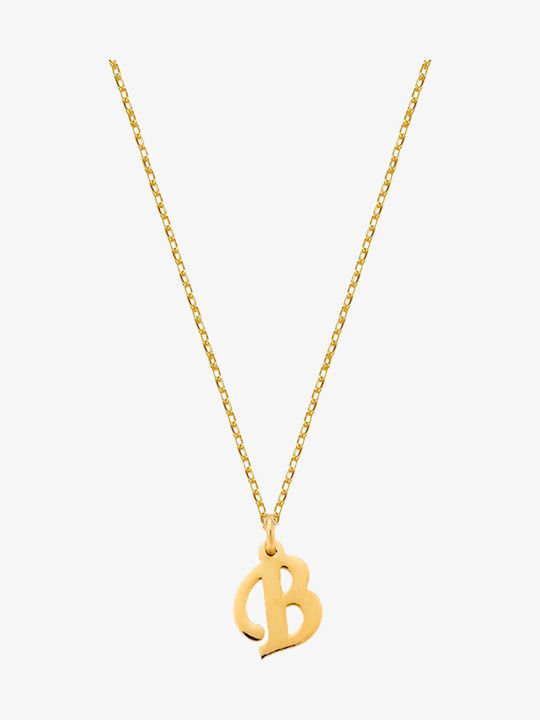 Necklace Made of Gold Plated Silver