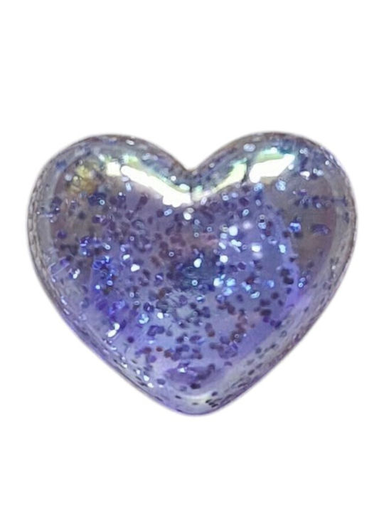 Crocs Jibbitz Charm Glitter Purple