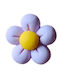 Crocs Jibbitz Charm Flower Purple Pins