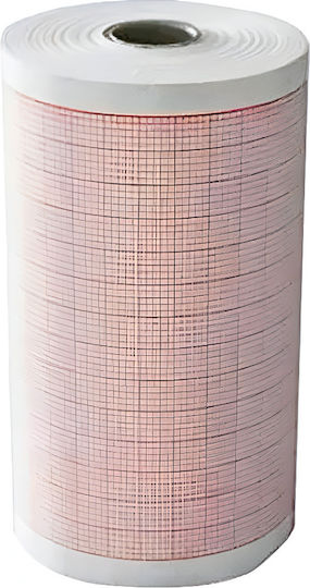 Biocare Ie300a Contec Cardiograph Paper 300g/300gt Comen Roll 80mm X 20m Red