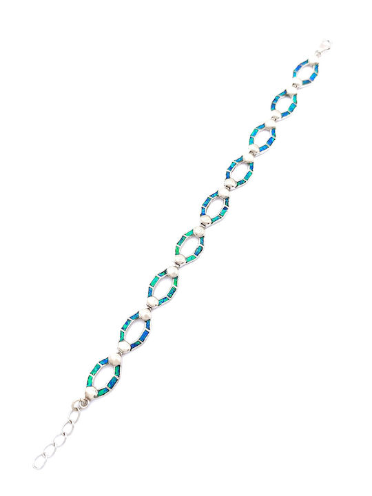 PS Silver Women's Bracelet Chain made of Silver