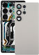 Καπάκι Μπαταρίας Camera Lens Cover Samsung Galaxy S25 Ultra Sm-s938 Silver Oem