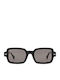 Red Raven Beverly Unisex Sonnenbrille mit Schwarz Kunststoff Gestell und Schwarz Polarisiert Linse