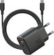 Bazic Charger GaN with USB-A Port and USB-C Por...
